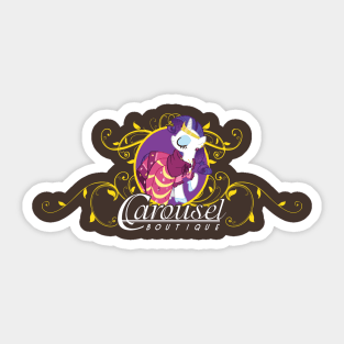 Carousel Boutique Sticker